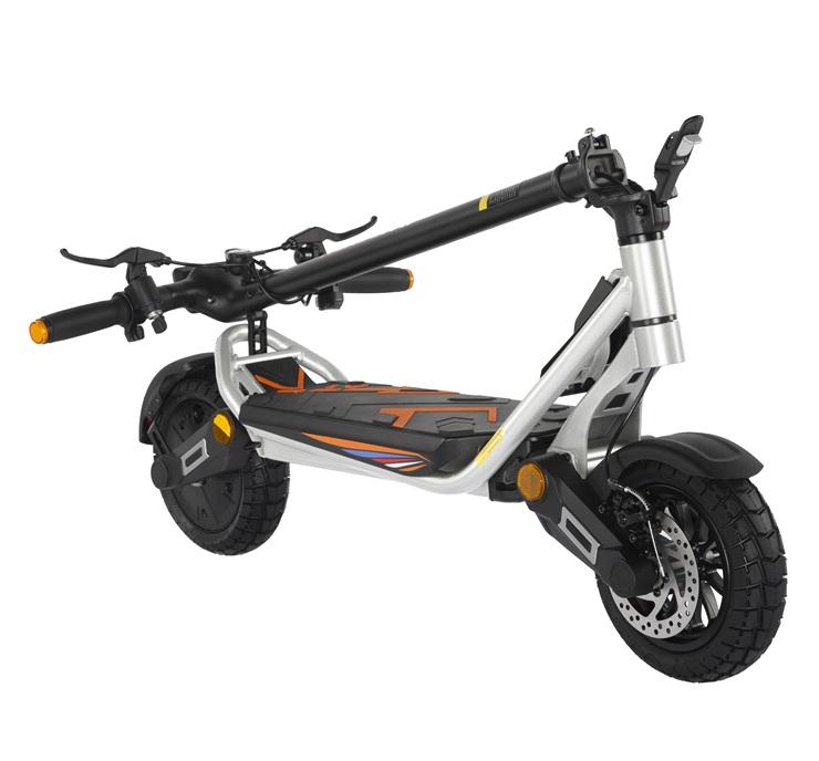 Patinete Elétrico KuKirin A1 - Alta Velocidade 45km/h, Longa Autonomia 45km, Motor 800W, Freios a Disco Duplos e Impermeável IPX4 - Prata(NÃO ABE),2026