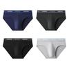 Yiershuang Men's 4-Pack 10A Antibacterial Cotton Briefs