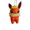 10pcs/set EeveeGlaceon SylveonLeafe Plush 10cm Soft Pendant Doll Toy Keychain Christmas Halloween Birthday Gift