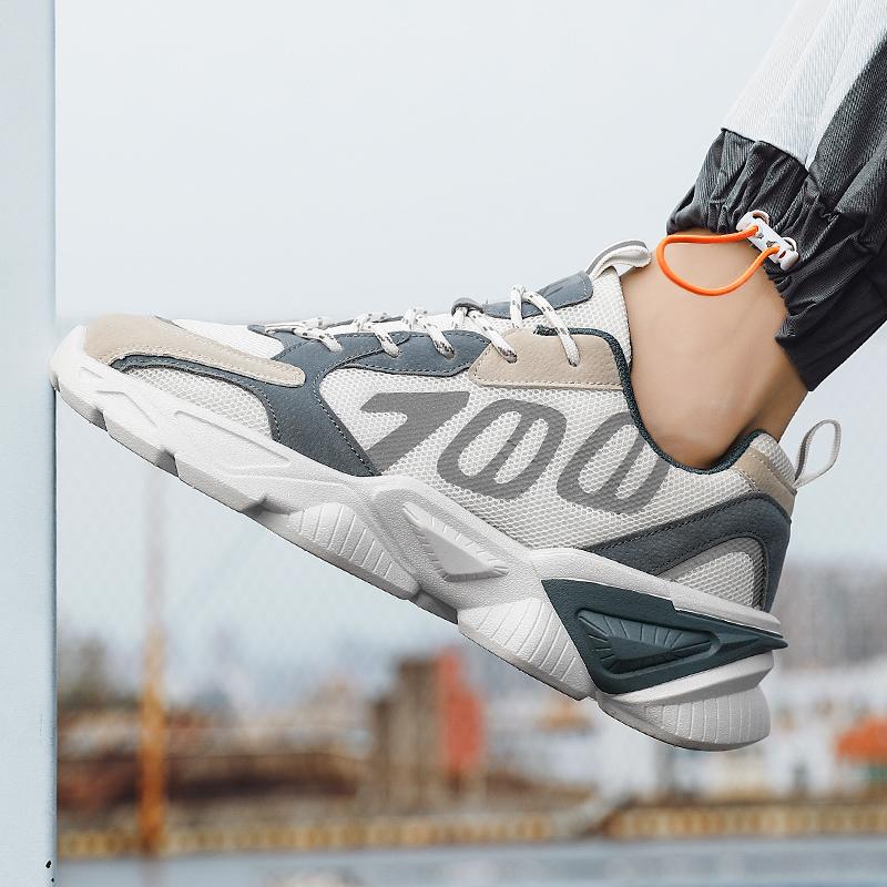 Men Sneakers Cushion Running Shoes New Men Shoes Trainers Men Casual Unisex Shoes Breathable Lace-Up Chaussure Homme Tenis