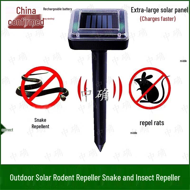 Solar Powered Ultrasonic Pest Repeller