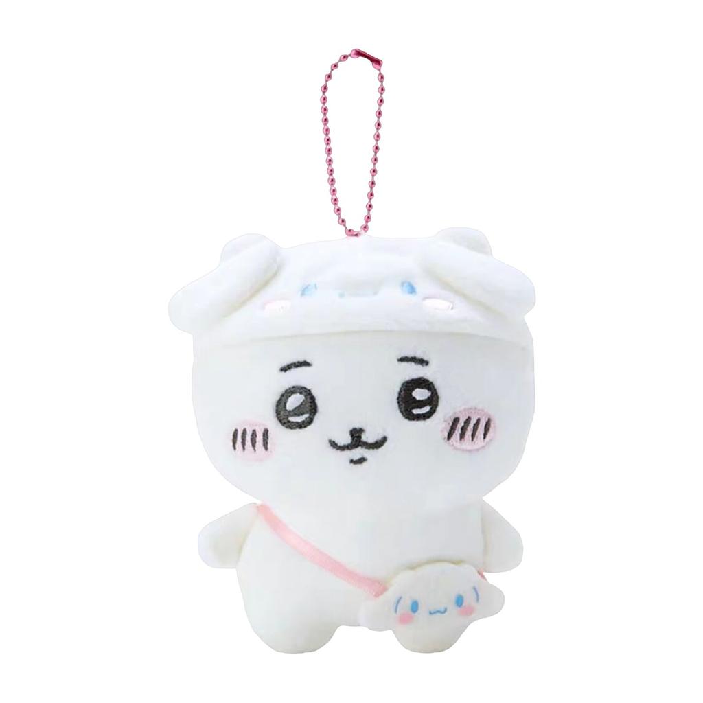 Cartoon Cute Doll Plush Toy Keychain Small Pendant Tape Mark