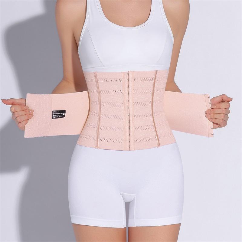 High Elastic Belly Belt for Men and Women Sports and Fitness Belly Shaping Postpartum Mesh Breathable Belt for Women