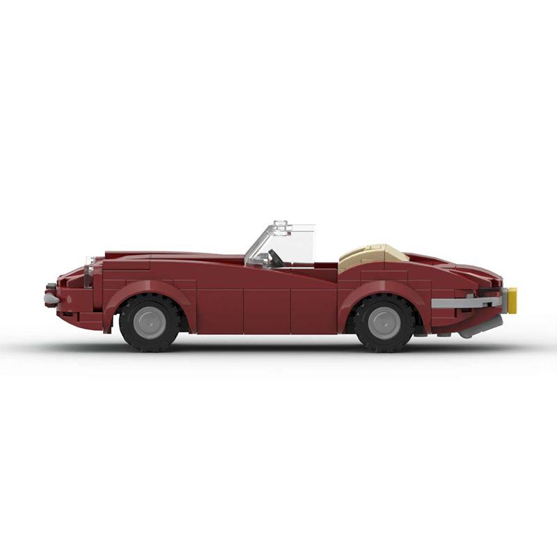 Compatible With Building Blocks MOC-85572 Jiebao E-Type Retro Convertible Educational DIY Assembly Toy