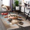 1pc Sheep with Heart Balloon Chair Mat - Anime Cartoon Design Office Chair Pad, Non-Slip Carpet for Home Decor, Seasonal Gift, Suitable for Office, Li