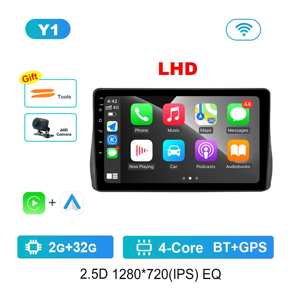 Android Car Radio Multimedia Video Player for Toyota Wish 2 2009 - 2017 GPS Navigation Left Hand Drvie DSP Stereo 4G WiFi