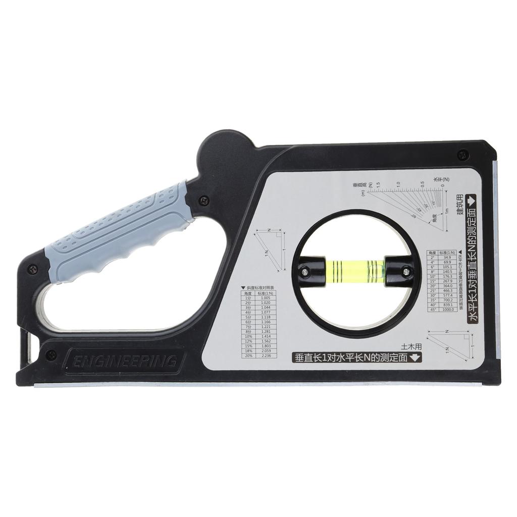 Engineering Inclinometer, Universal Slope Measuring Ruler Multifunction Angle Meter Gauge Measuring Instrument