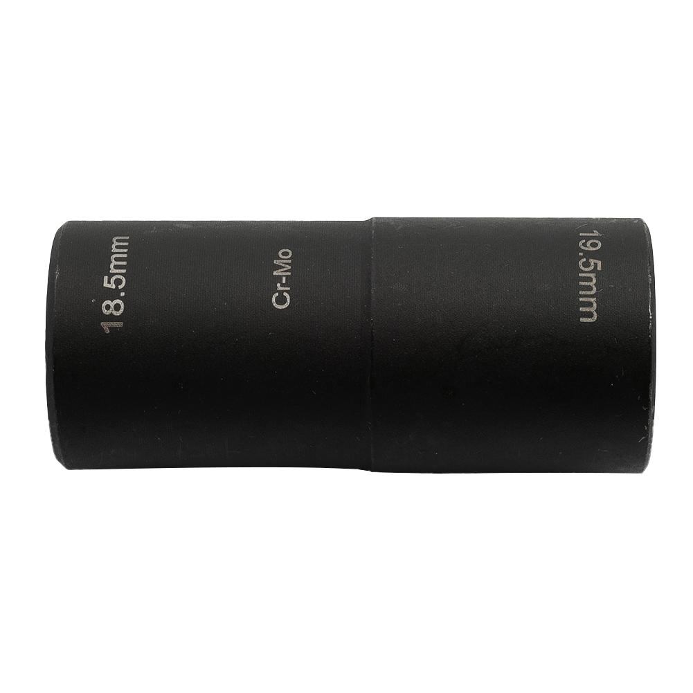 1/2 Dr 18.5mm X 19.5mm Damaged Lug Socket Tool Deep Length Flip Impact Set Car Accessories High-quality Tire Sleeves