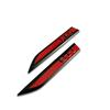 2026 Hot 2Pcs Car Side Fender Knife Sticker Bumper Strips for Volkswagen VW GTI Golf 3 4 5 6 7 MK4 MK5 MK6 Polo Jetta Bora Sharan Passat ES1