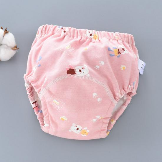 Washable 6-Layer Baby Training Pants - Breathable Cloth Diapers for Spring/Summer
