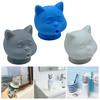 Vomiting Cat Toothpaste Dispenser Kitten Head Toothpaste Topper Bathroom Toothpaste Dust Protection Cap Cover Prank