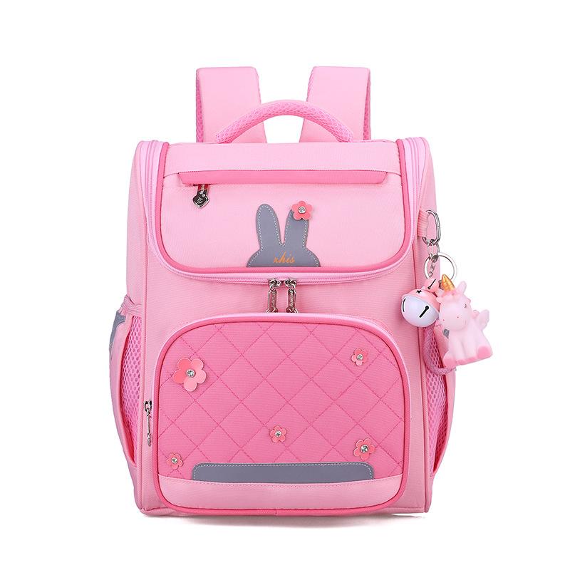 Grundschüler Schultasche Mädchen Kindergarten 1, 2, 3 Klassen 3-8 Jahre Alter Rucksack Niedlich Wasserdicht Weltraum Schultaschen