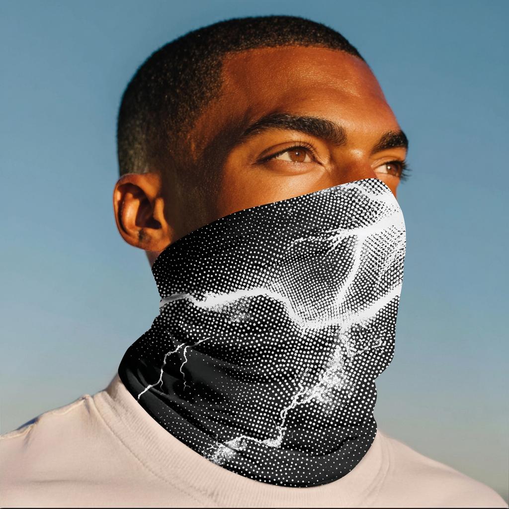 Outdoor Cycling Mask Fashion Printed Headscarf Neck Scarf