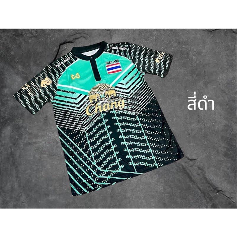 

ТАИЛАНД Национальная Футбольная Тренировочная ФУТБОЛКА Быстросохнущая Футболка Воротник-стойка Полиэстер Короткий рукав Унисекс Мужчины Женщины Форма Логотип слона 3XL