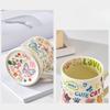 French Cup Illustration Style Mug High Looking Cute Cat Cartoon Pattern Water Cup Butterfly Ceramic Cup