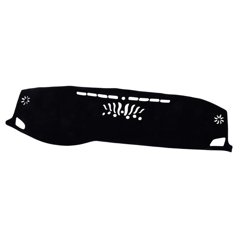 Armaturenbrettabdeckung Selbstklebend Dash Mat Pad Passend für LDV D90 SV9A 2017- Linkslenker Schwarz Polyester