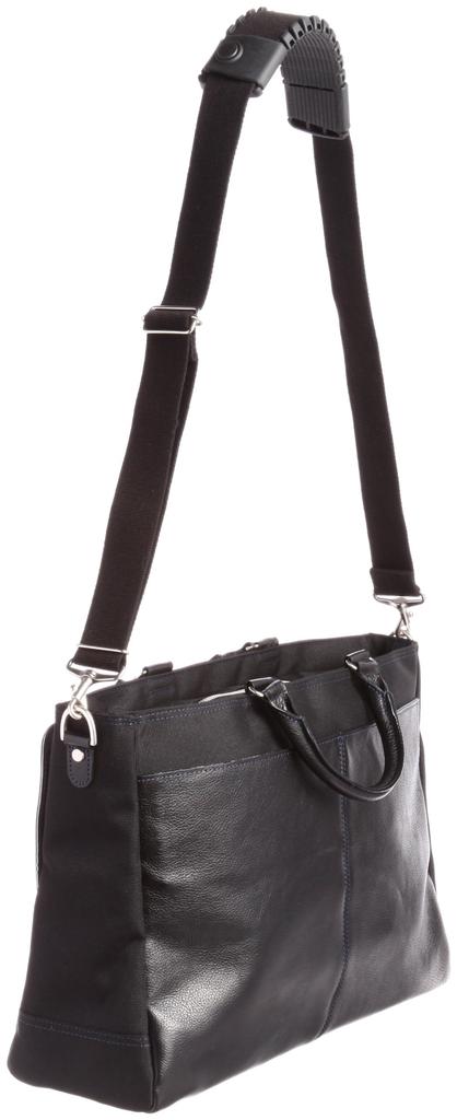 Kiwada Business Bag, Toyooka Bag Certified, Genuine Leather, 2-Way, Made in Toyooka City, Hyogo Prefecture, the Mecca of Bags, Men's, Black