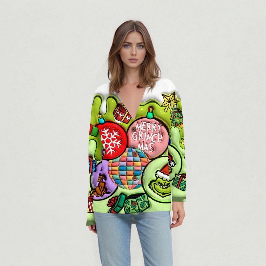 Women's Casual Everyday Tops Knitted Cardigan Jacket