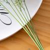 2 Pcs Artificial Green Grass Stems Realistic Fake Greenery Branch for DIY Vase Floral Arrangement Wedding Party Home Dining Table Centerpiece