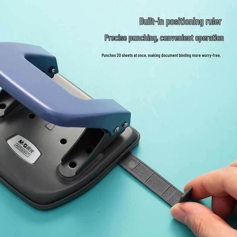 M&G Portable Double-Hole Punch
