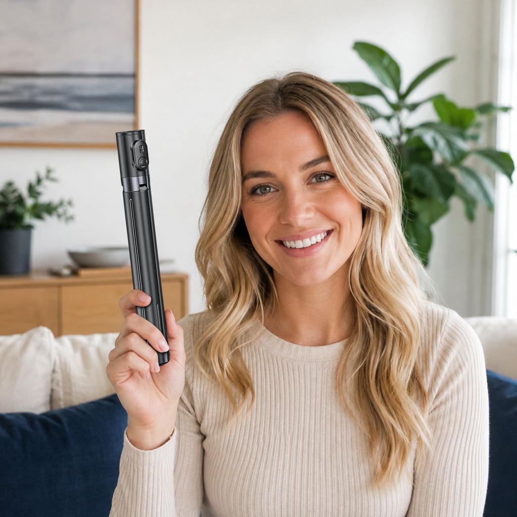 Selfiestick Statief voor Smartphone en Camera, Draagbaar Telefoon Statief Stand