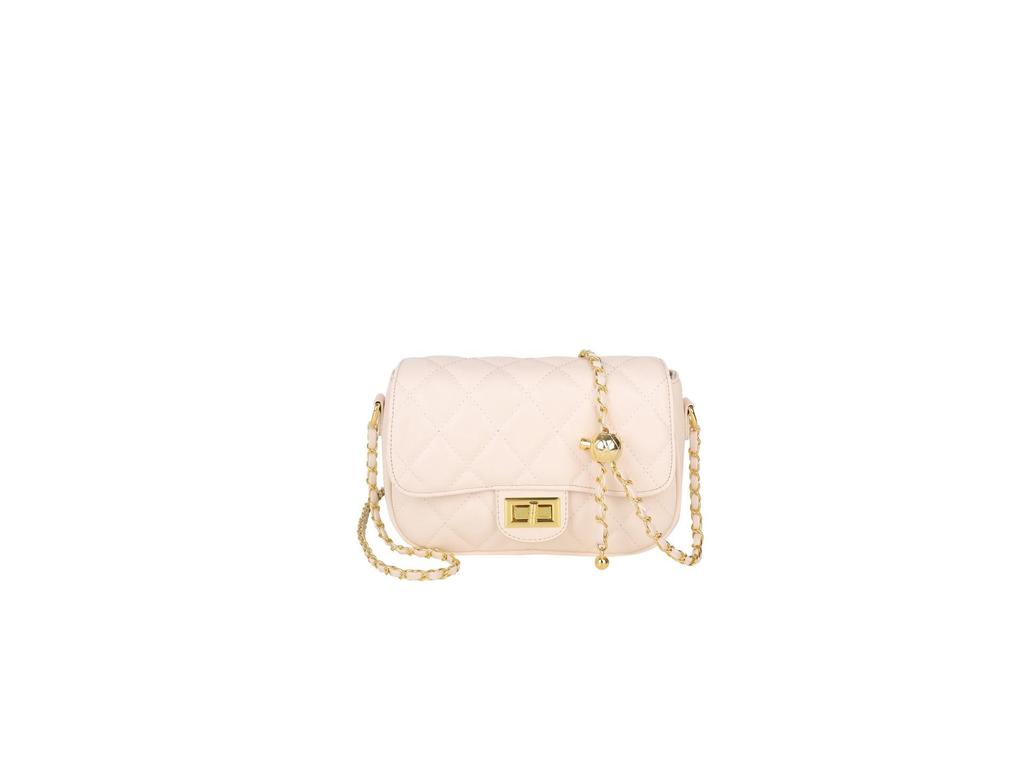 2025 Summer Mini Korean Chain Bag: Women's Quilted Embroidery Crossbody with Fragrant Style