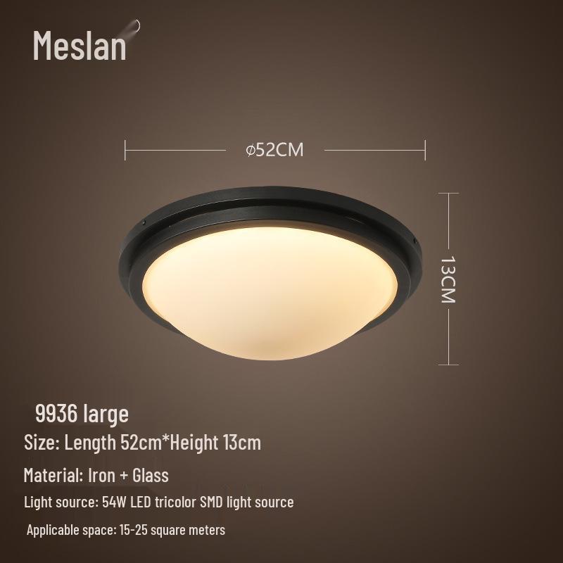 American Retro Industrial Ceiling Light for Bedroom, Dining Room, Balcony, Corridor, Aisle, and Entrance