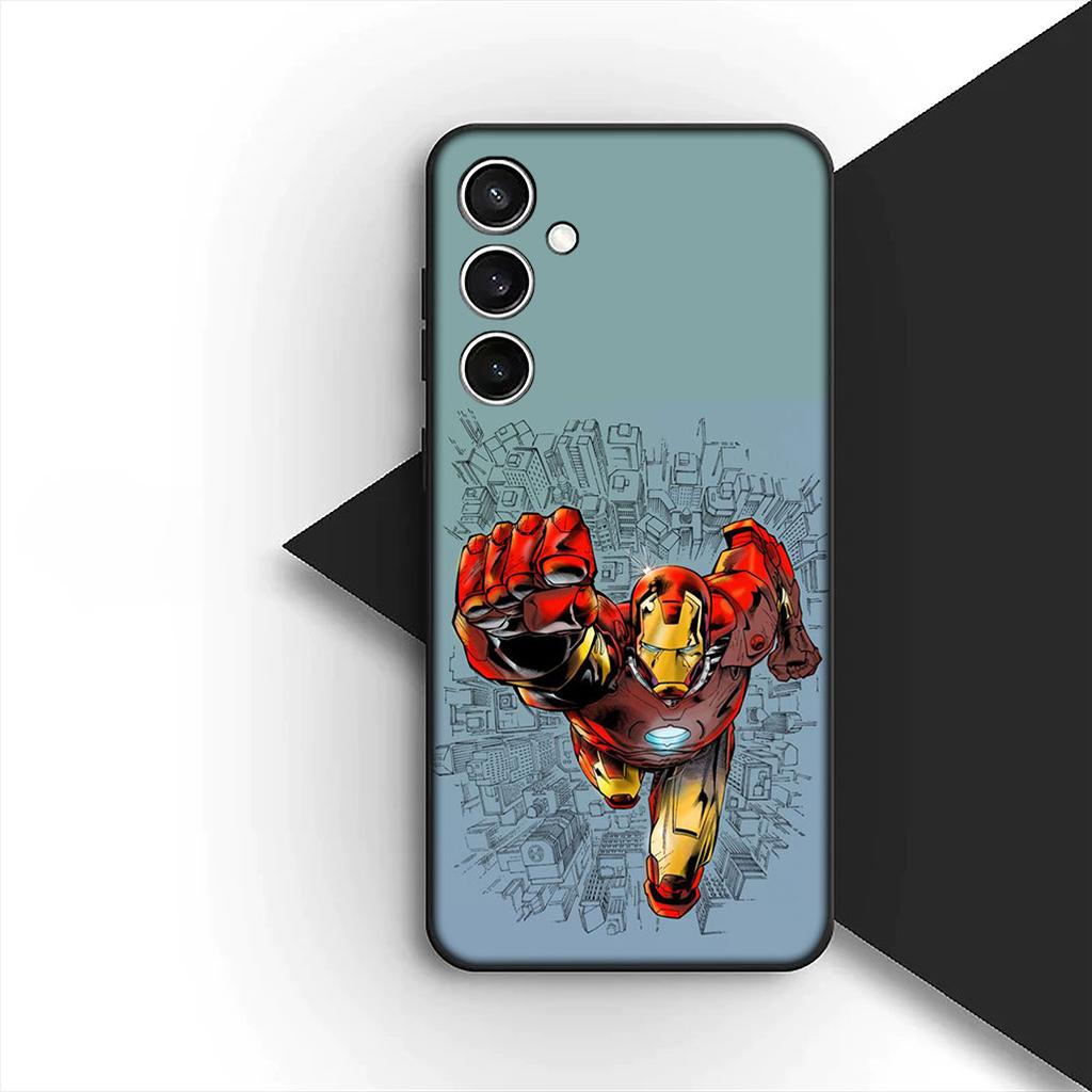 Cover for OPPO A80 A18 A16 A40 A17 A15 A38 A78 A79 A54 A57 A12 A60 4G 5G Casing Phone Case IronMan Marvel Hero Iron Man