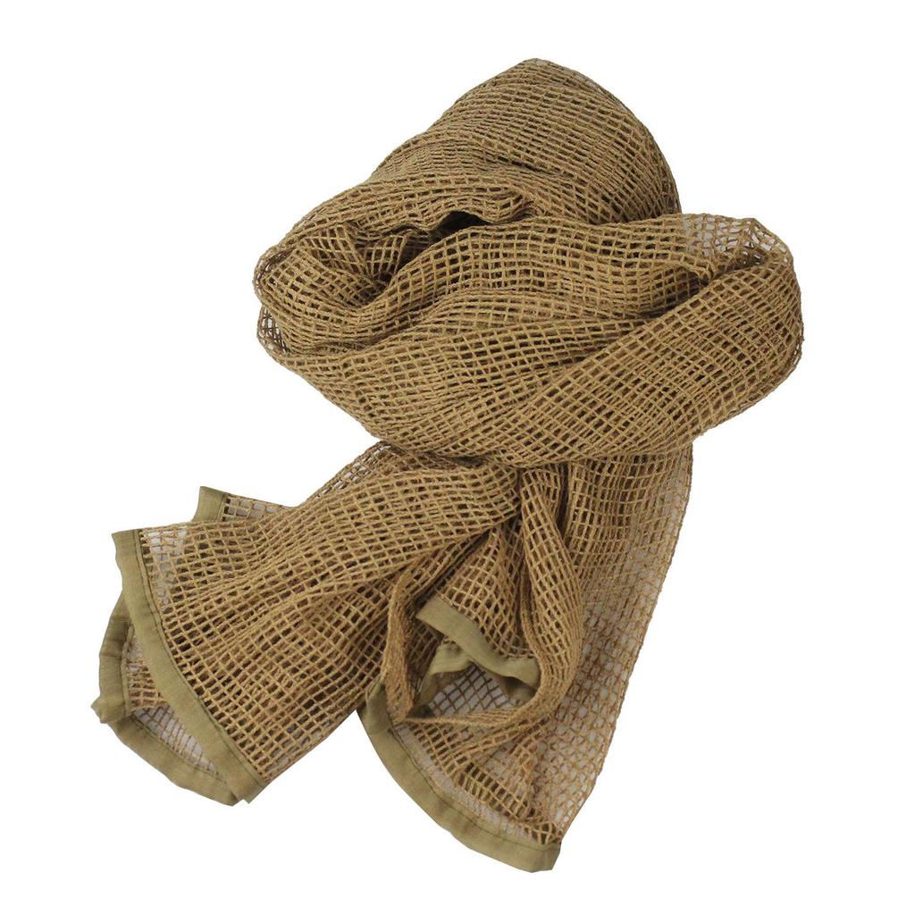 Taktyczny szal maskujący dżungla - Duża chusta wojskowa outdoorowa na głowę do polowania i aktywności CS