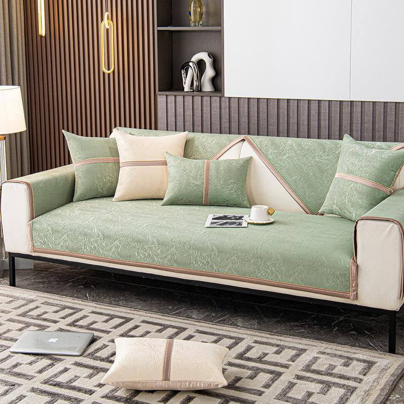 Jacquard Sofa Cover Pet Dog Kids Mat Protector Non-slip Couch Slipcover Four Season Universal Remove Sofa Towel for living Room