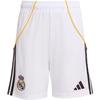 Kids' Real Madrid Home Fan Soccer Shorts JN8878