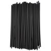 100 Pcs Drinking Disposable Straws Tubes DIY Straws 6 Mm 260mm For Coffee Shops, Dessert/milkshake Bars, Slush Drinking Straws