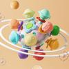 Colorful Early Educational Toy Food Grade Sensory Chew Toys Chew Baby Rattles Toys  Toddlers