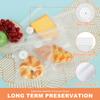 30Pcs Vacuum Sealer Bag Reusable Vacuum Storage Seal Bag Sealed Food Preservation Air Valve Bags for Food Freshness Preservation