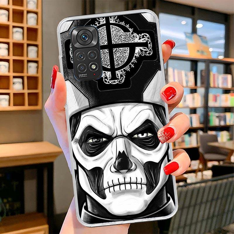 Ghost Papa Emeritus Cover Phone Case For Xiaomi Redmi Note 15 14 13 12 11 10 Pro Plus 14S 12S 11S 11T 11E 10S Soft Fundas Shell