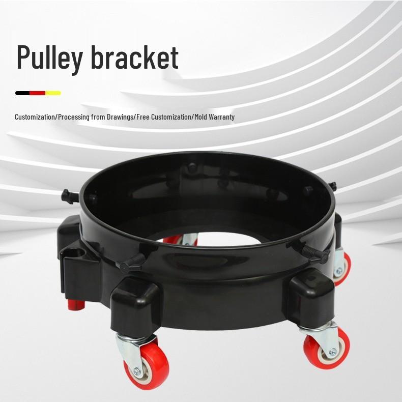 Universal Car Wash Bucket with Pulley Base - Car Cleaning Tool