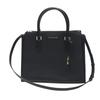 Michael Kors Sheila Satchel Tote Bag Leather Black Women 35T0GWXS3L Used