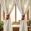 Adjustable Tulip Gauze Curtain Tie Beautifully Heart Curtain Binding Curtain Tiebacks  Living Room