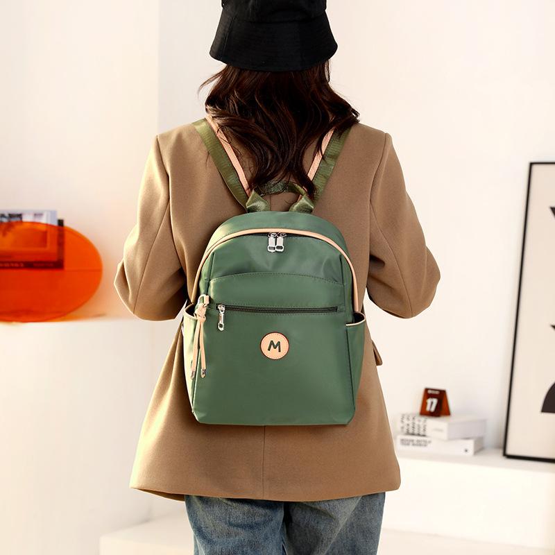 Oxford Cloth Backpack Women's Korean Version Leisure Large Capacity Business Commuting Travel Women's Leisure Bag