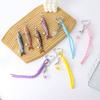 Articulated Fishing Lure Keyring Flexible Body Handmade Keychain Decoration Bag Accessory for Fishing Enthusiast