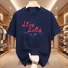 Stay Salty Graphic Tee Beachy Summer Cotton T Shirt Casual Round Neck Printed Short Sleeve Tshirts Unisex Comfortable Clothing