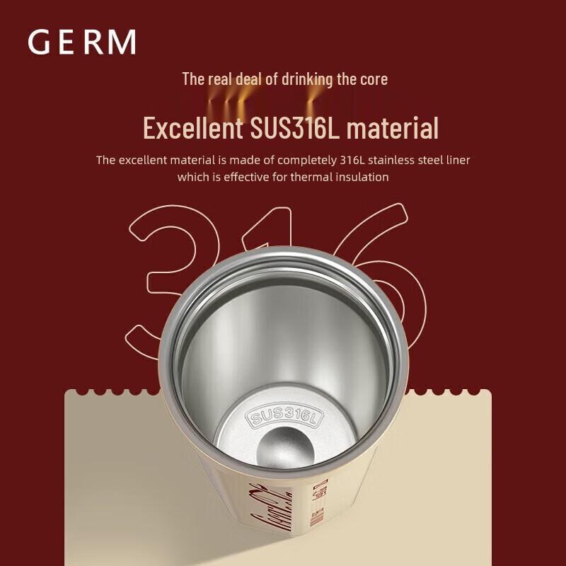 Germ Coca-Cola Isolierte Trinkflasche mit Klappdeckel