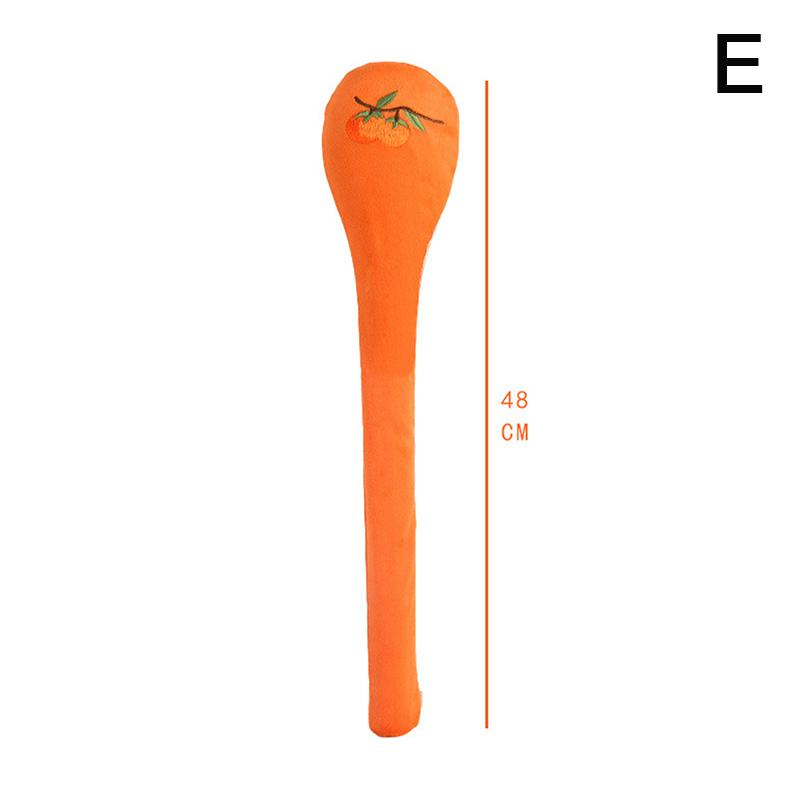 High Elasticity Latex Velvet Massage Pat Fu Character Slap Stick Massager Back Pain Relief Portable Body Vibration Hammer