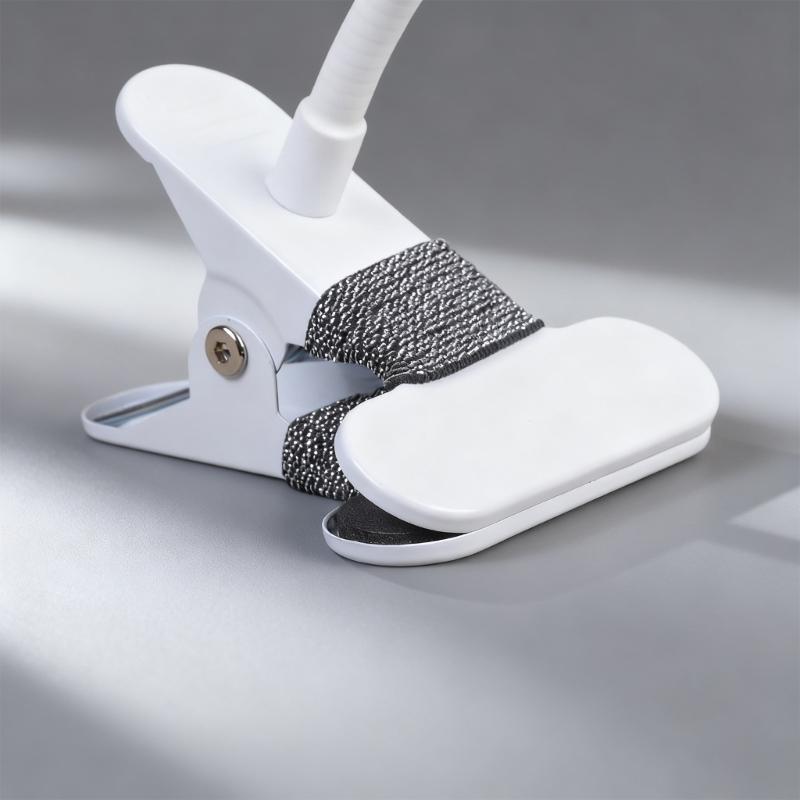 Flexible Clamp Mount With 40cm Adjustable Arm For Action Cameras Smartphones Lights 1/4 Thread 60mm Grip