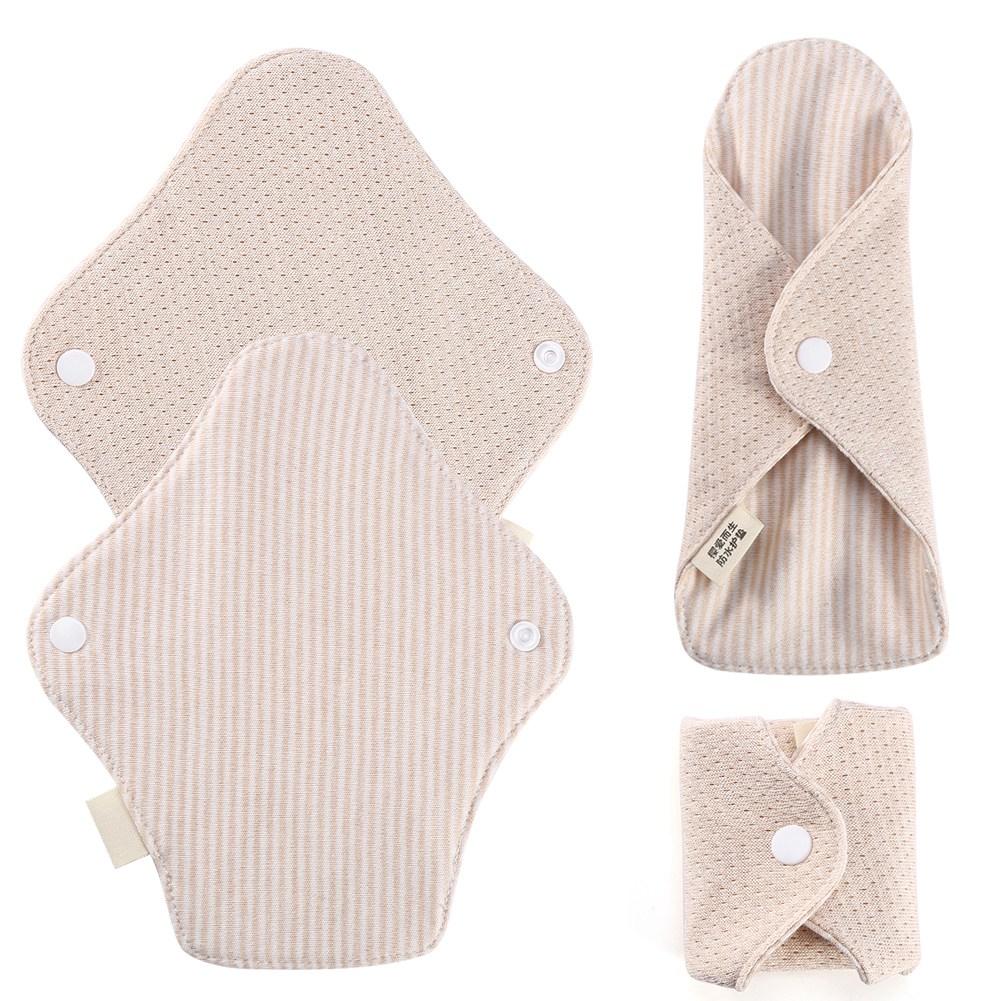 7.5 x 2.6inch Reuseable Women Feminine Sanitary Napkin Washable Pantiliner Cloth Menstrual Pad