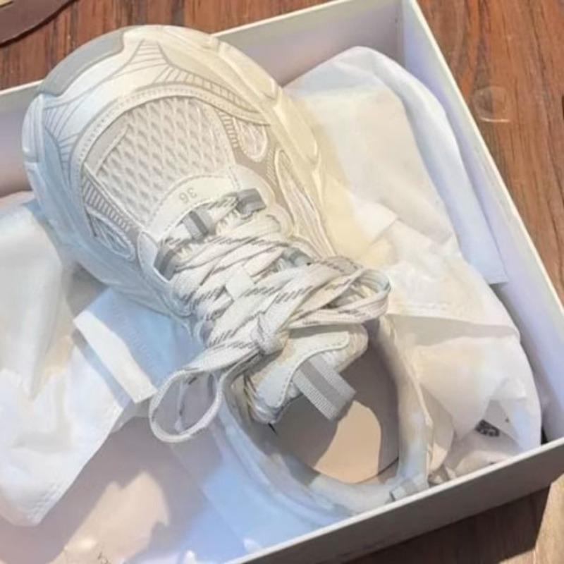 Locomotive Fried Street Dad Shoes Spring and Summer New Muffin Bottom Fashion Lace-up Casual Shoes