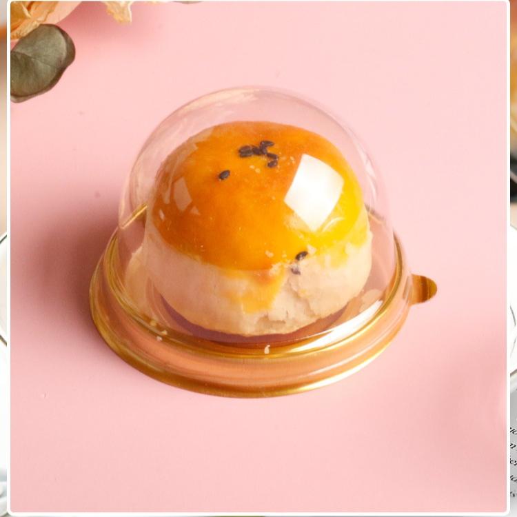 50 шт. Мини-прозрачная коробка для торта, прозрачный купол для кексов, упаковка для кондитерских изделий, подарки, сумки для свадебных принадлежностей 10x10x10cm