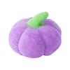 Puppy Squeaky Toy Pet Pumpkin Shape Plush Chew Toys Dog Interactive Reduces Boredom Squeaky Toy for Small Doggy