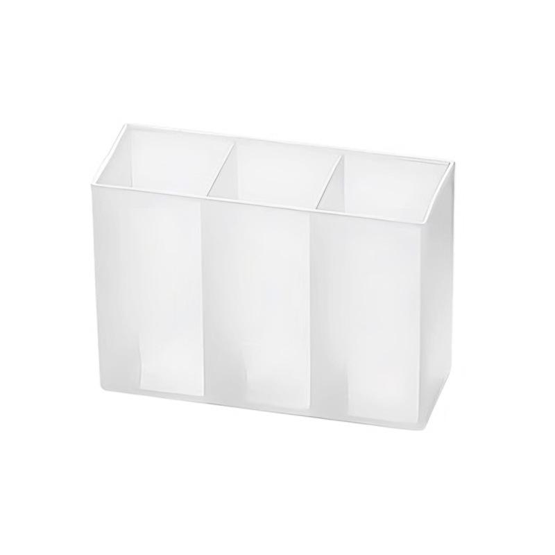 Mirror Cabinet Bathroom Wall-mounted Transparent and Simple Lipstick and Cosmetic Storage and Separation Box Without Perforation