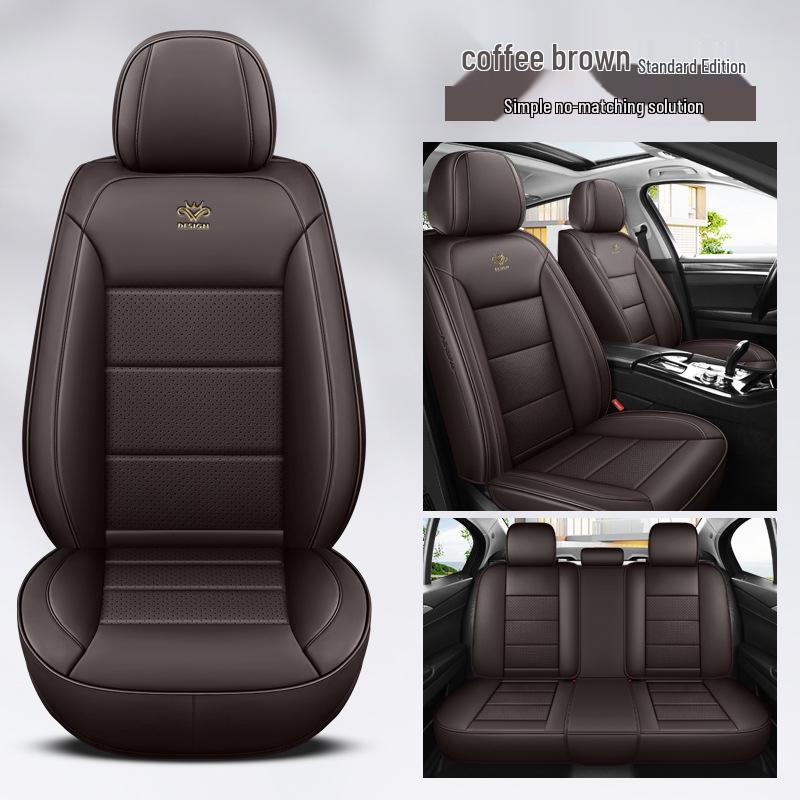 Volkswagen Lavida, Polo, Bora, Sagitar, T-Roc, Tayron Perforated Leather Car Seat Cover